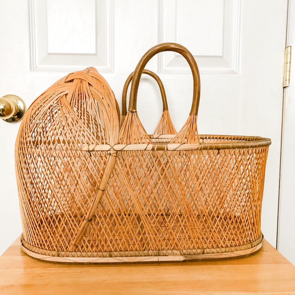 Wicker Bassinet
